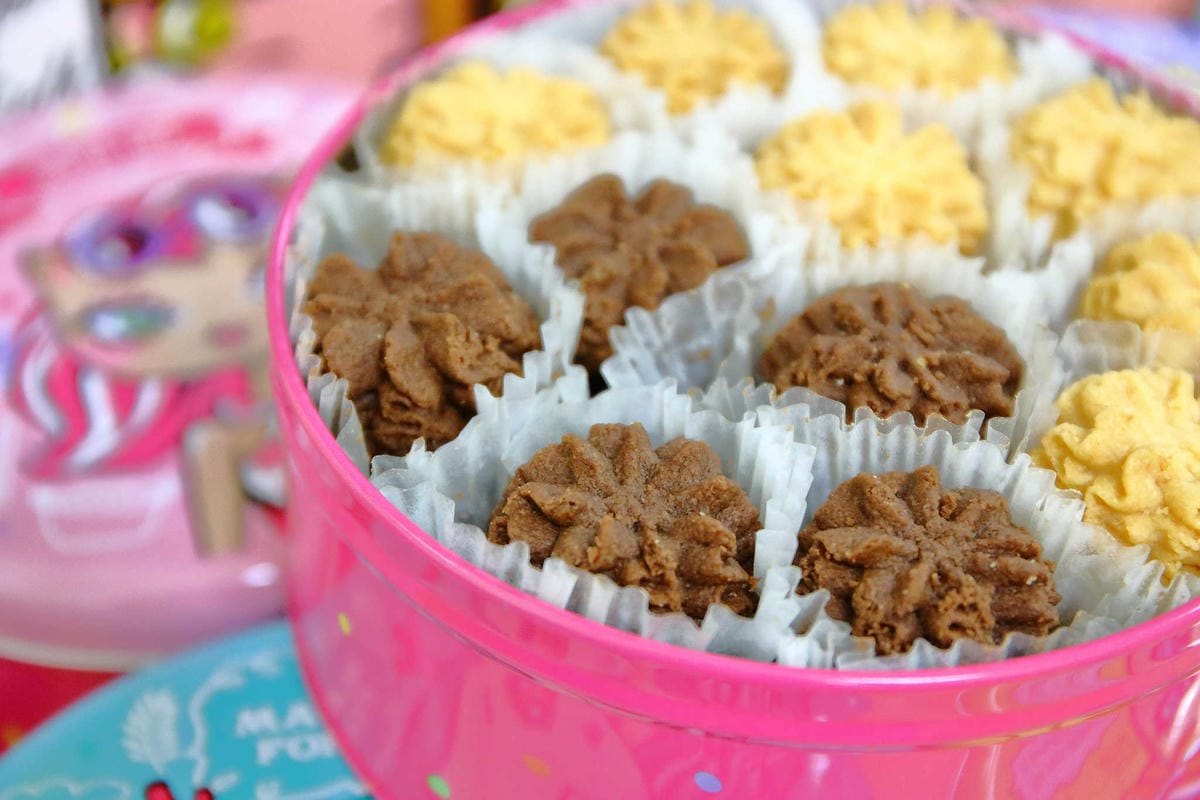 【食。中壢】輕鬆做烘焙diy-小玉手工曲奇餅〜中秋送禮新選擇！免飛香港，香酥奶油曲奇餅，可愛鐵盒快收藏！(已歇業)