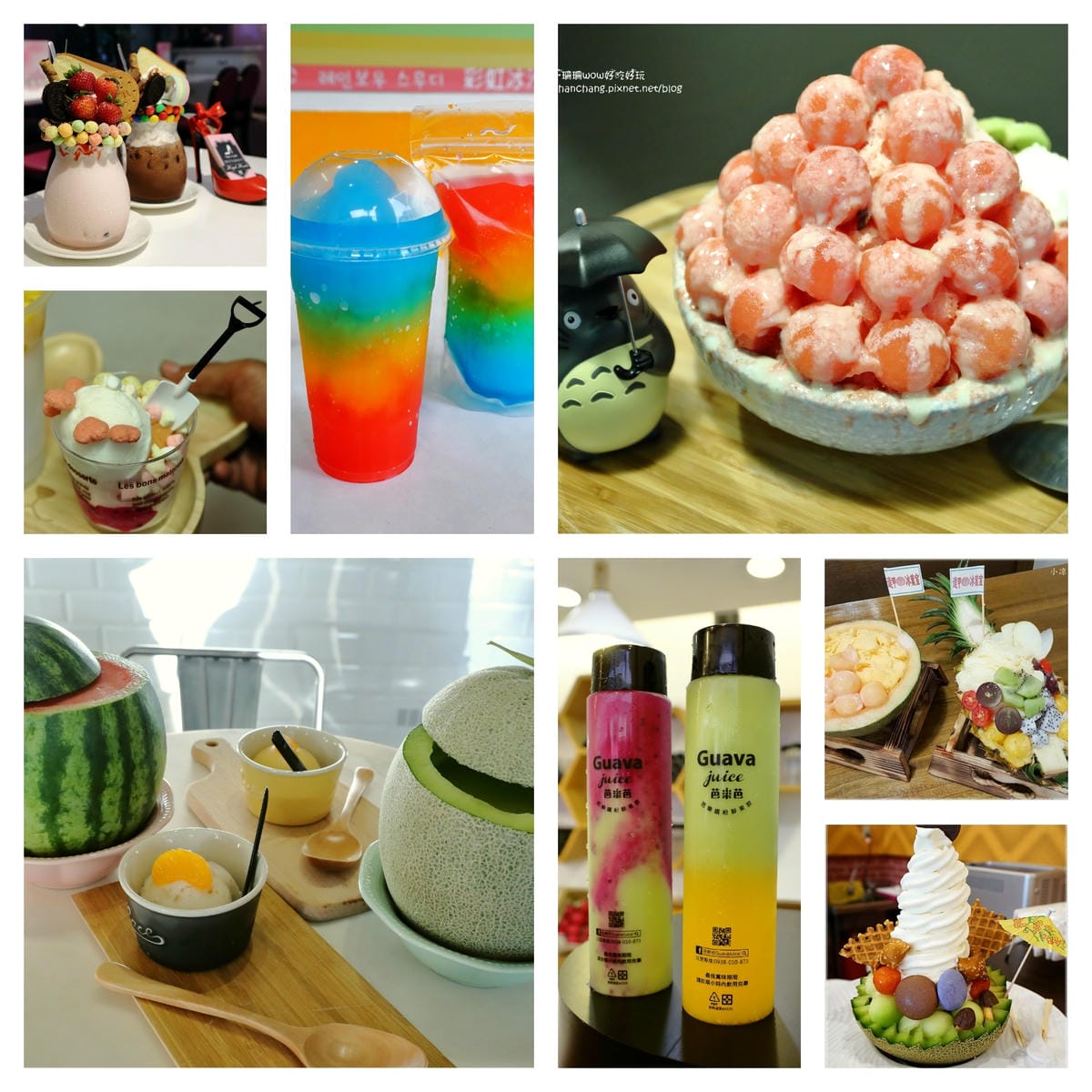 【食。三重】雪花堂 – 韓國新概念雪花冰〜網美夢幻冰品店。每一項都能殺光底片，好吃又好拍，快揪姐妹淘一起來！