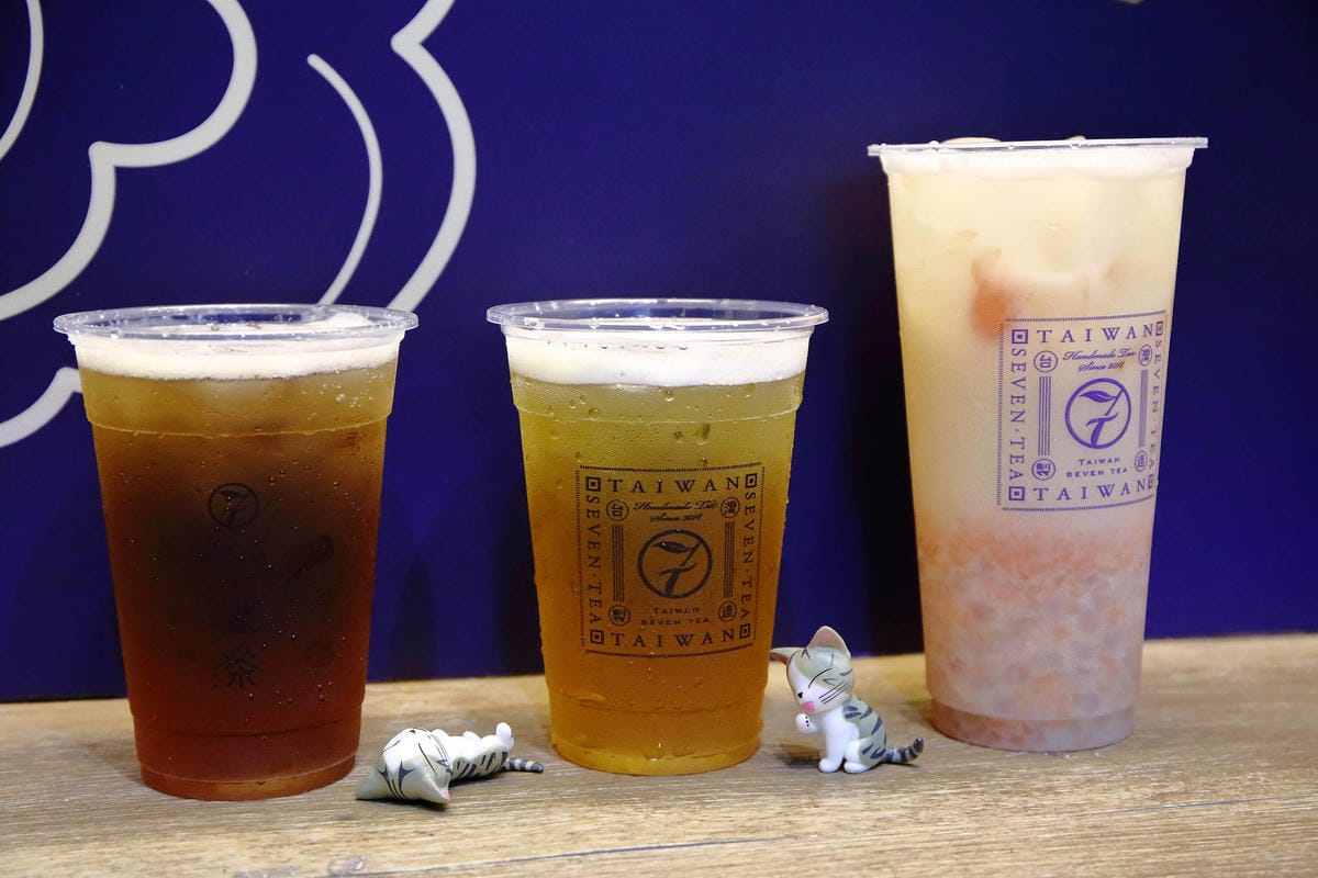 【食。台北】七盞茶seventea〜台北手搖飲料推薦！新生代茶飲，台灣茶的好味道，獨特醇厚又芬香，絕對讓人一喝上癮！