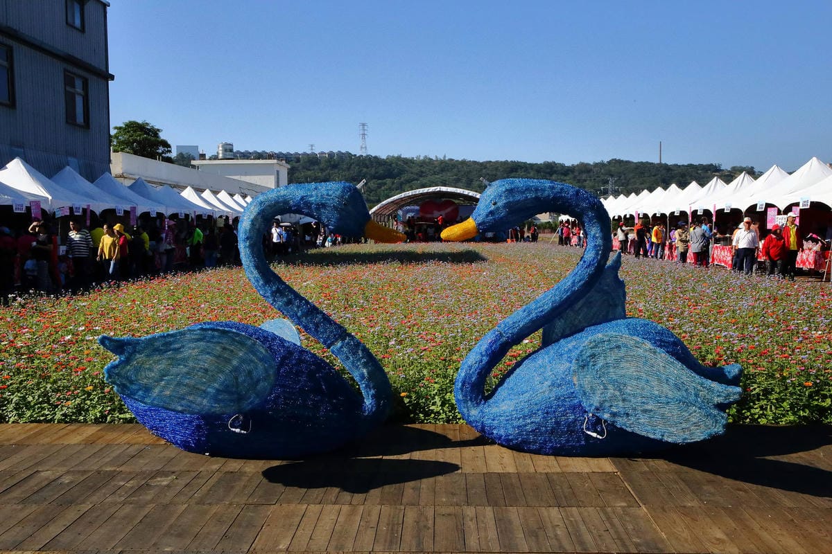 【2018桃園花彩節】楊梅+龍潭尋花趣〜2018IG打卡、情侶約會新景點！浪漫紫色仙草花海，不用出國免費讓你拍個夠！