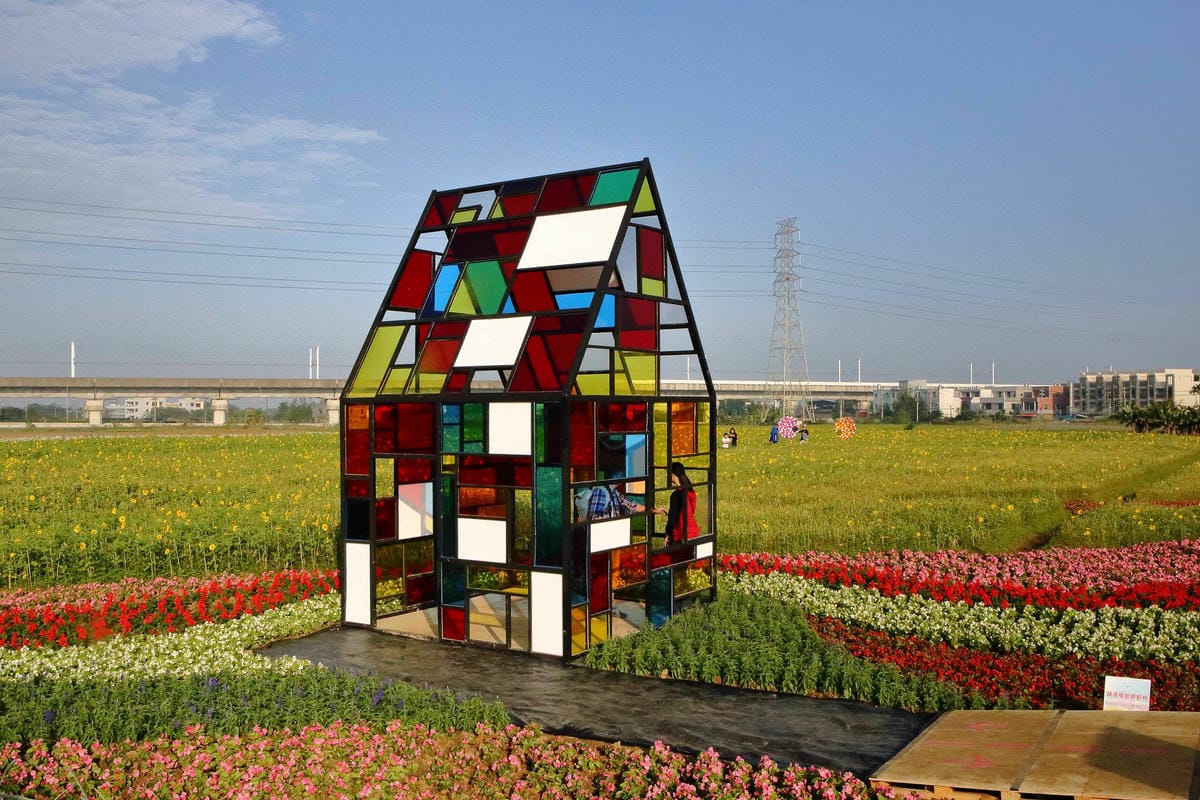 【2018桃園花彩節】楊梅+龍潭尋花趣〜2018IG打卡、情侶約會新景點！浪漫紫色仙草花海，不用出國免費讓你拍個夠！