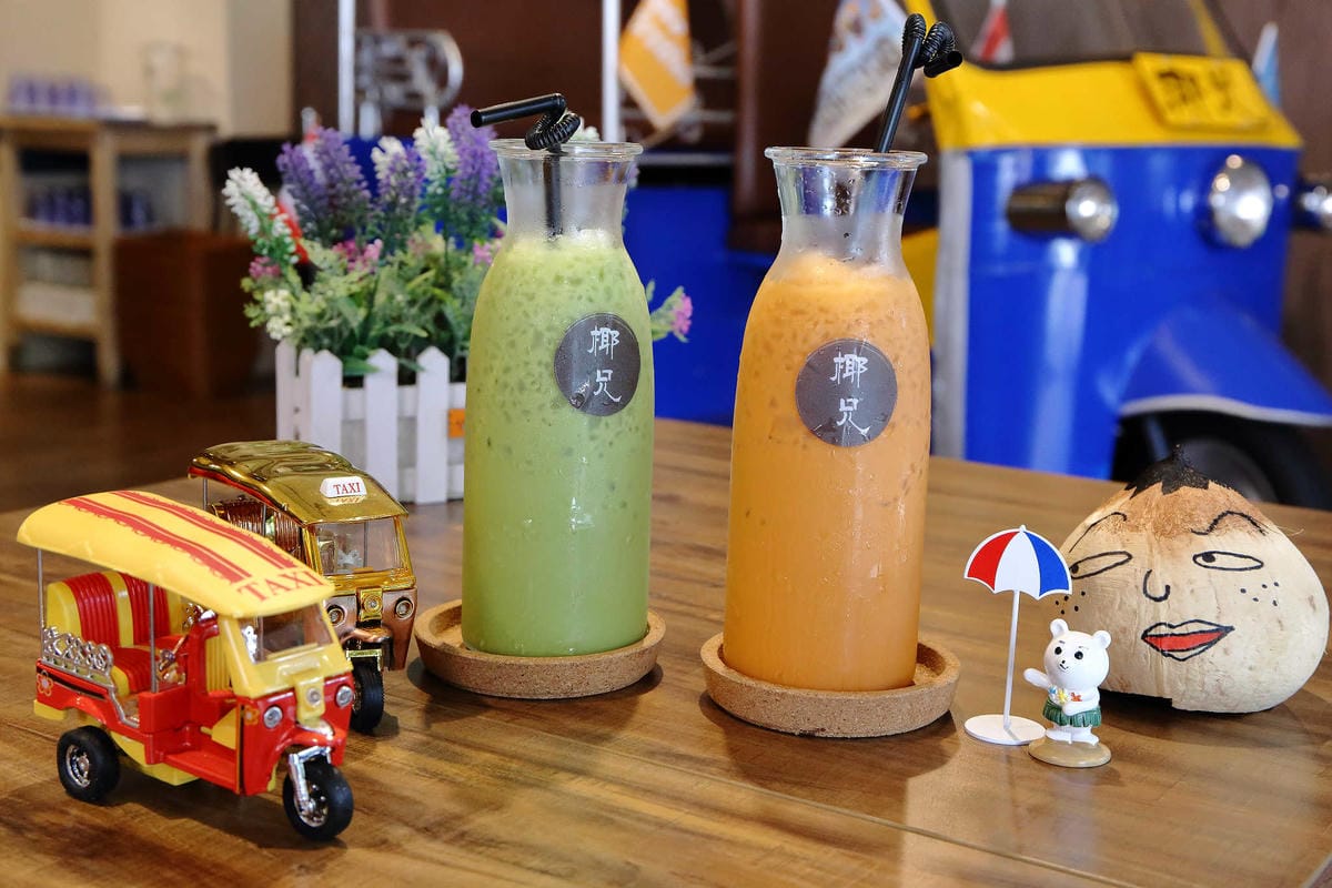 【食。台北】Coco Brother 椰兄-南京店〜新開幕！一秒飛到泰國！嘟嘟車美食之旅，泰酸泰辣泰好吃！（寵物友善餐聽）
