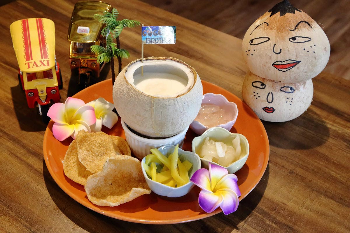 【食。台北】Coco Brother 椰兄-南京店〜新開幕！一秒飛到泰國！嘟嘟車美食之旅，泰酸泰辣泰好吃！（寵物友善餐聽）