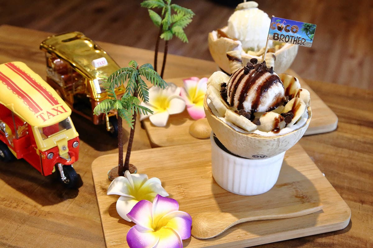 【食。台北】Coco Brother 椰兄-南京店〜新開幕！一秒飛到泰國！嘟嘟車美食之旅，泰酸泰辣泰好吃！（寵物友善餐聽）