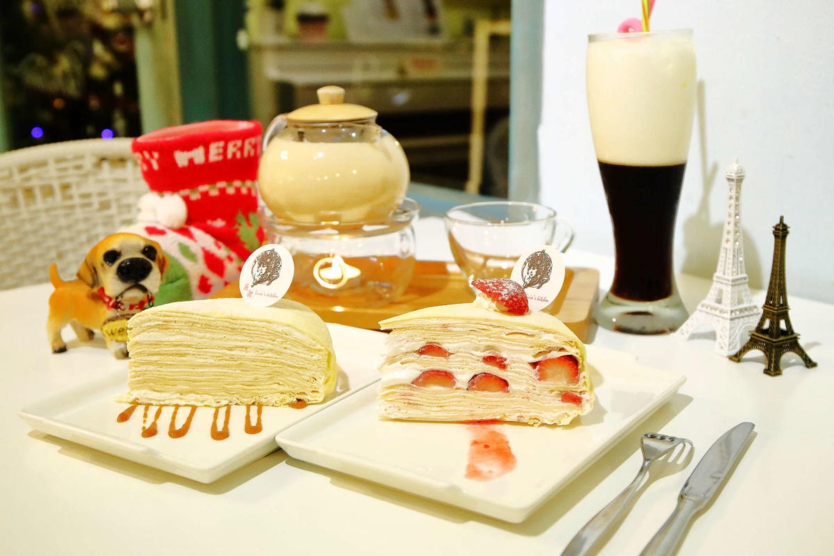 【食。新店】Livia’s kitchen – 薇甜〜碧潭旁手作甜點廚房,鄉村溫馨可愛風,讓人欲罷不能的法式千層派