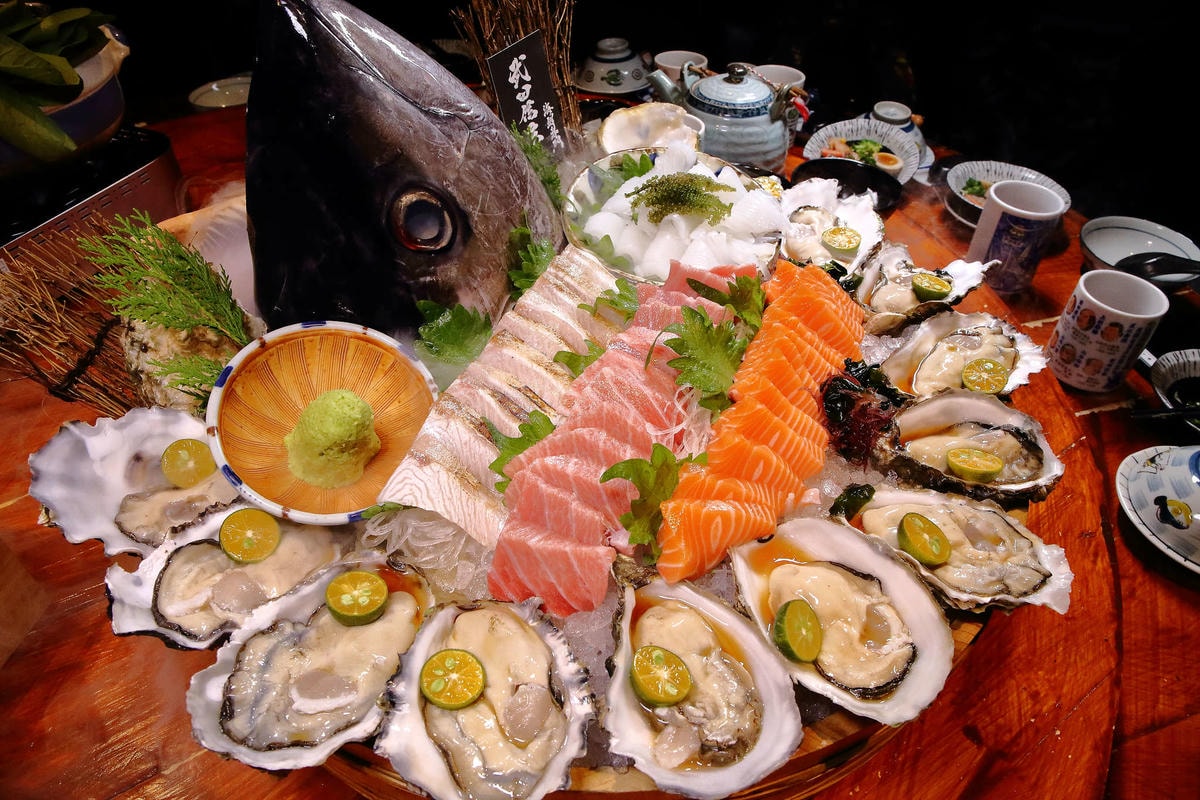 【食。中壢】武田信玄〜中壢也有無菜單料理?!超浮誇!帶給您視覺上的一大震撼,這裡的海鮮沒有極限!