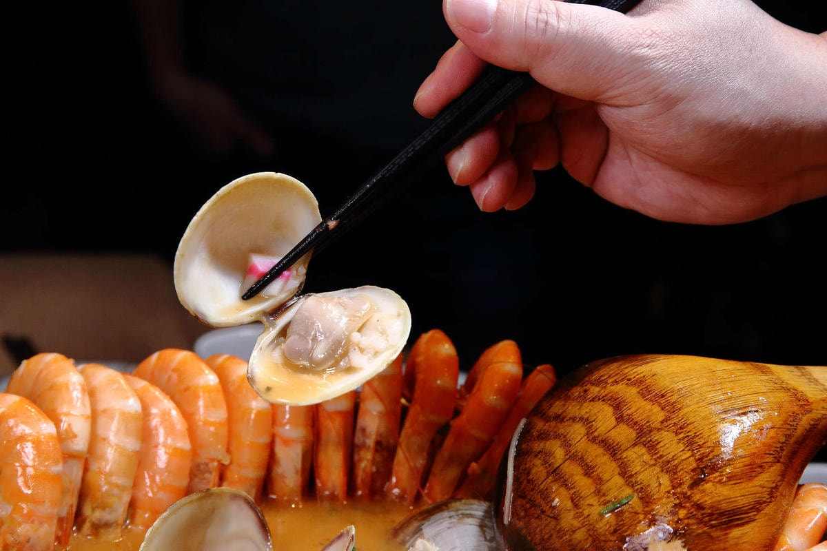 【食。中壢】武田信玄〜中壢也有無菜單料理?!超浮誇!帶給您視覺上的一大震撼,這裡的海鮮沒有極限!