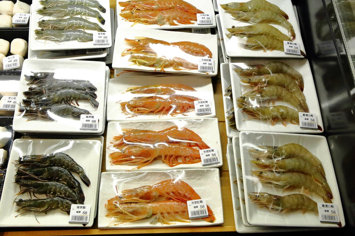 【食。台北】祥富水產新光南西店〜大排長龍的超人氣超市火鍋!海產新鮮直送,想吃什麼自己拿,銅板價就能吃到超滿足(已歇業)