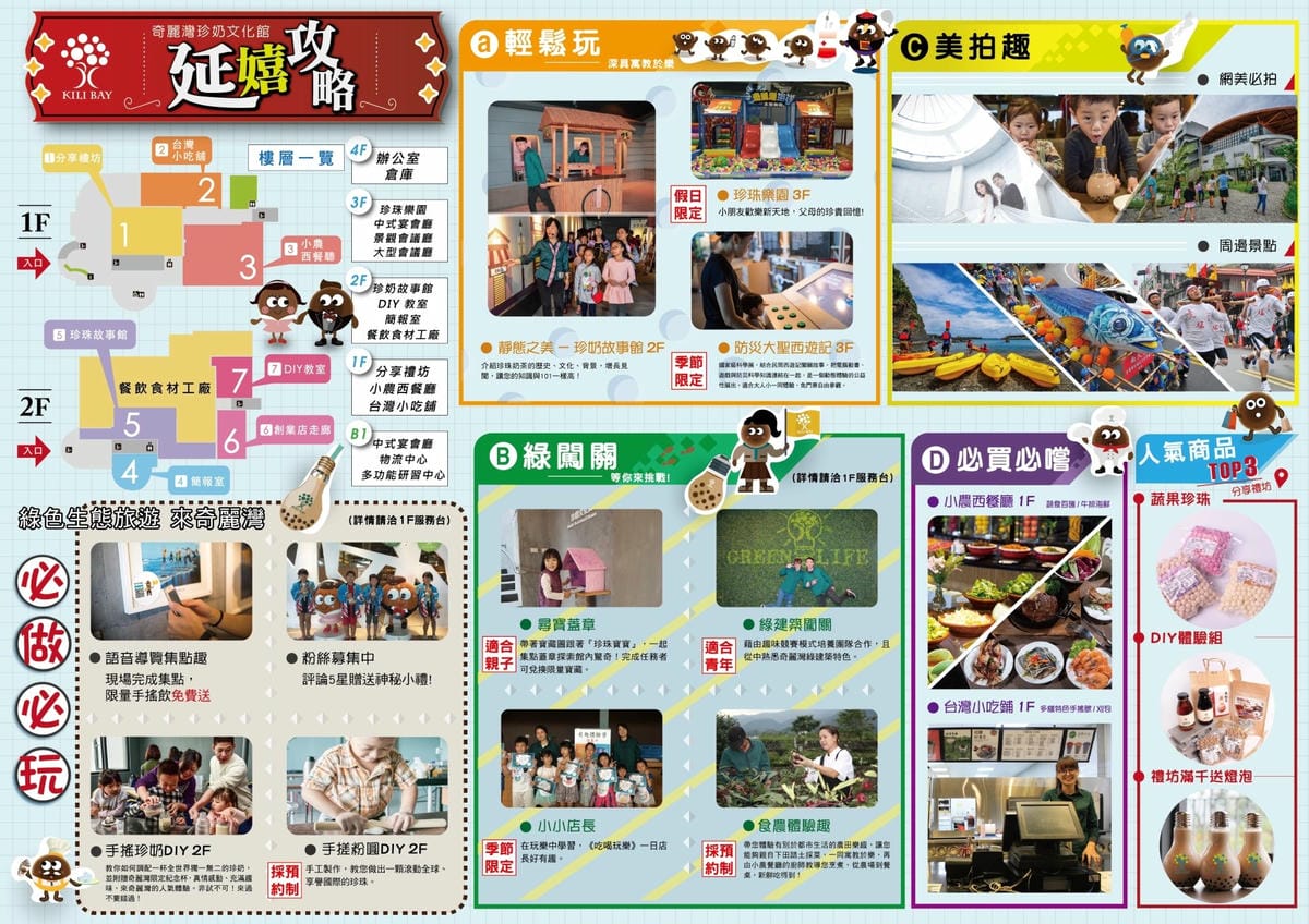 【遊。宜蘭】奇麗灣珍奶文化館〜宜蘭好吃好玩親子一日遊行程。溜小孩、室內遊憩、美食、親子景點，吃喝玩樂一次搞定！