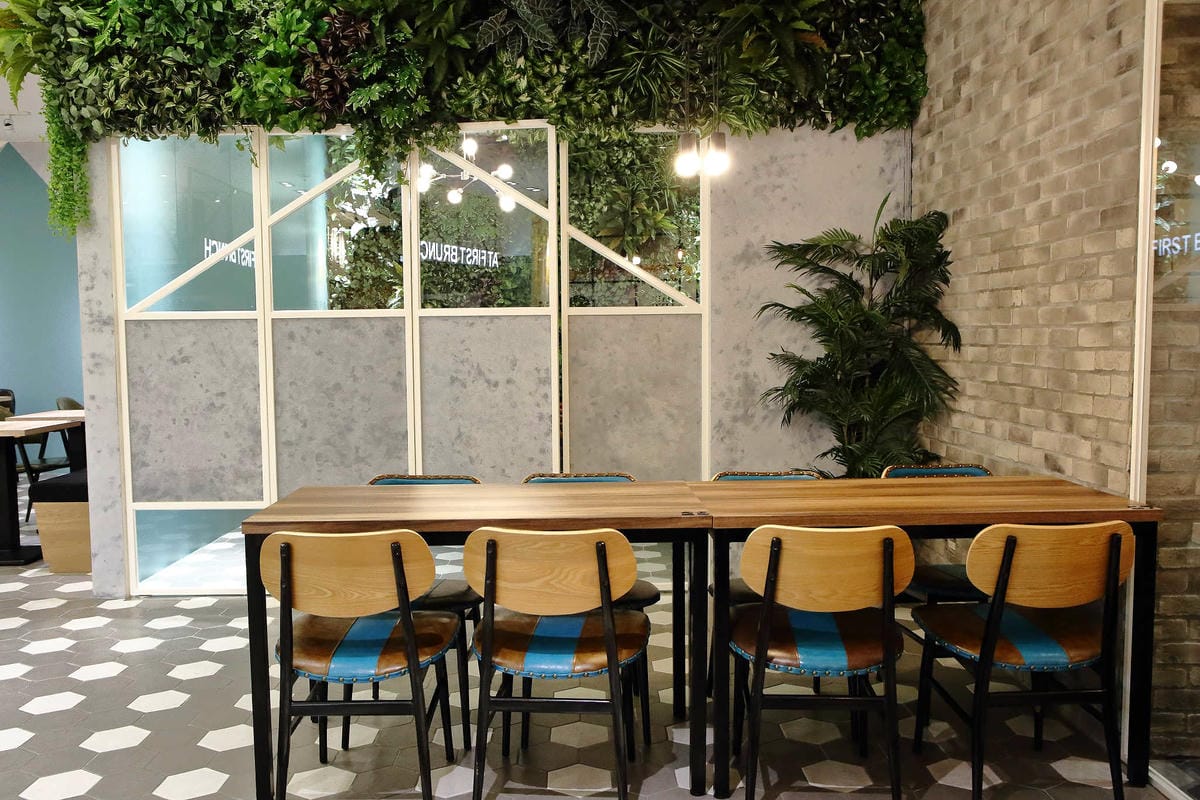 【食。台北】At • First Brunch緣來-松高店〜台北IG打卡商業午餐、早午餐推薦。小資男女、上班族午餐選擇新亮點，美味澎湃高CP值！