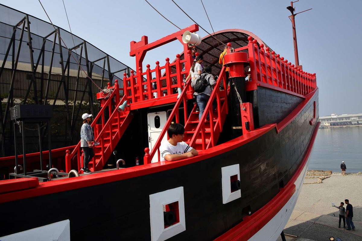 【台南新景點】1661臺灣船園區〜國內第一艘1:1比例打造的鄭成功仿古船,台南不只有美食,最夯打卡熱點,非拍不可!