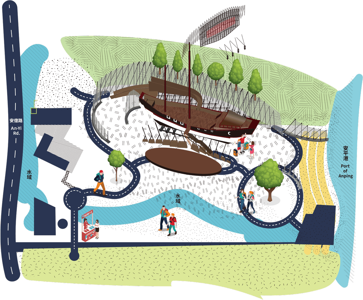 【台南新景點】1661臺灣船園區〜國內第一艘1:1比例打造的鄭成功仿古船,台南不只有美食,最夯打卡熱點,非拍不可!