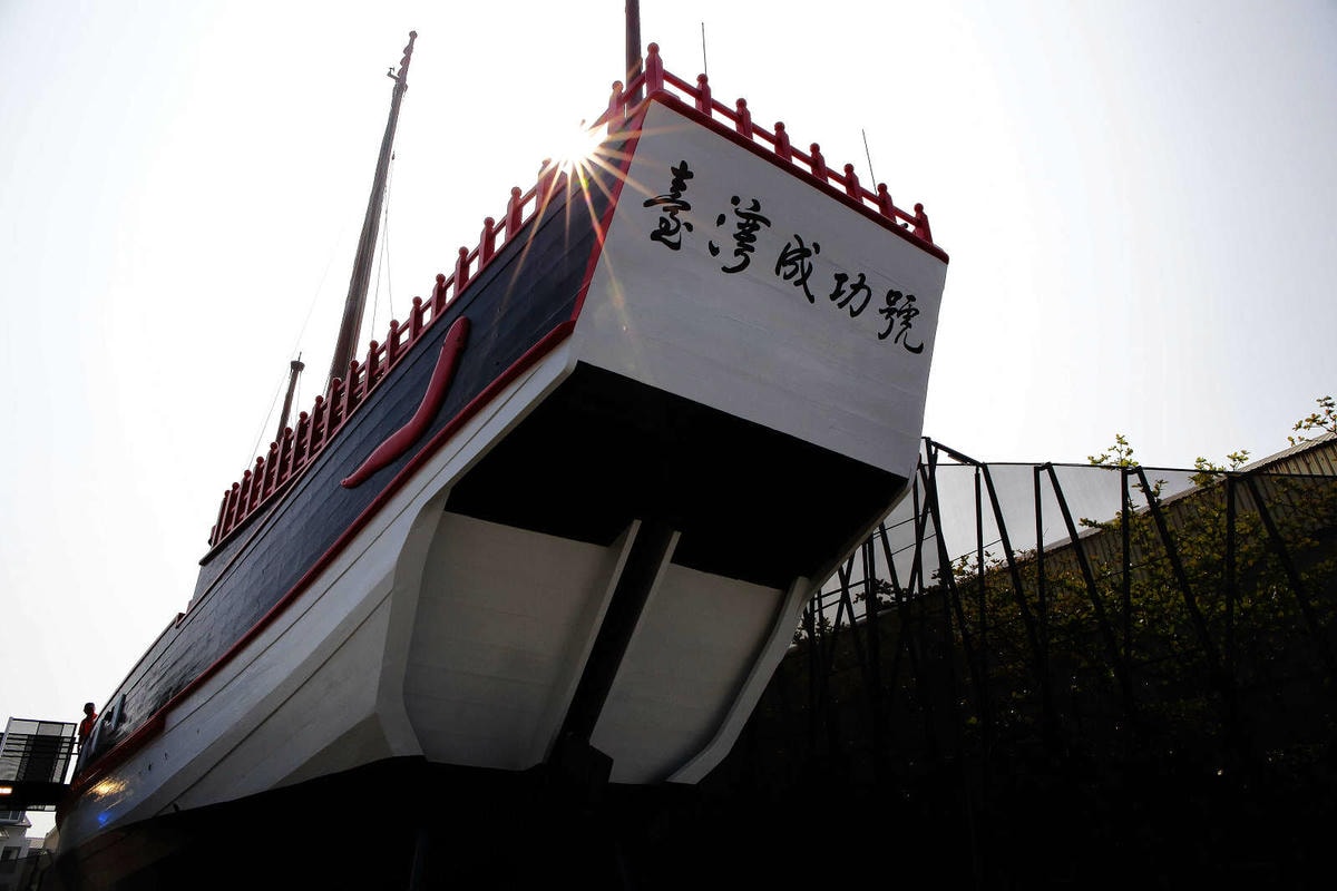 【台南新景點】1661臺灣船園區〜國內第一艘1:1比例打造的鄭成功仿古船,台南不只有美食,最夯打卡熱點,非拍不可!
