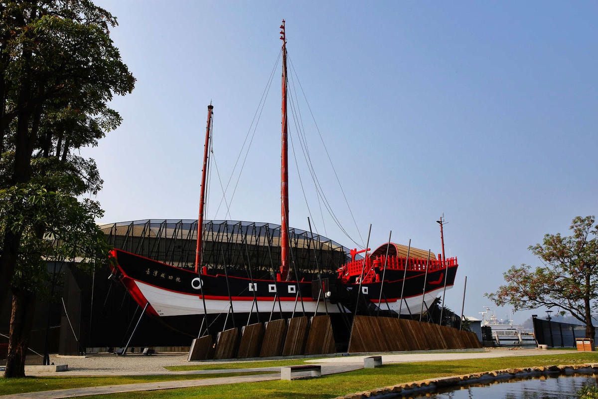 【台南新景點】1661臺灣船園區〜國內第一艘1:1比例打造的鄭成功仿古船,台南不只有美食,最夯打卡熱點,非拍不可!