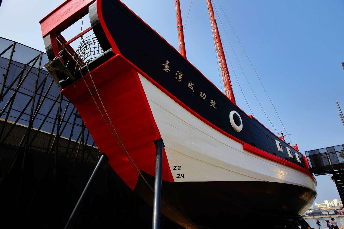 【台南新景點】1661臺灣船園區〜國內第一艘1:1比例打造的鄭成功仿古船,台南不只有美食,最夯打卡熱點,非拍不可!