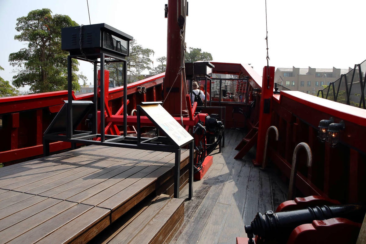 【台南新景點】1661臺灣船園區〜國內第一艘1:1比例打造的鄭成功仿古船,台南不只有美食,最夯打卡熱點,非拍不可!