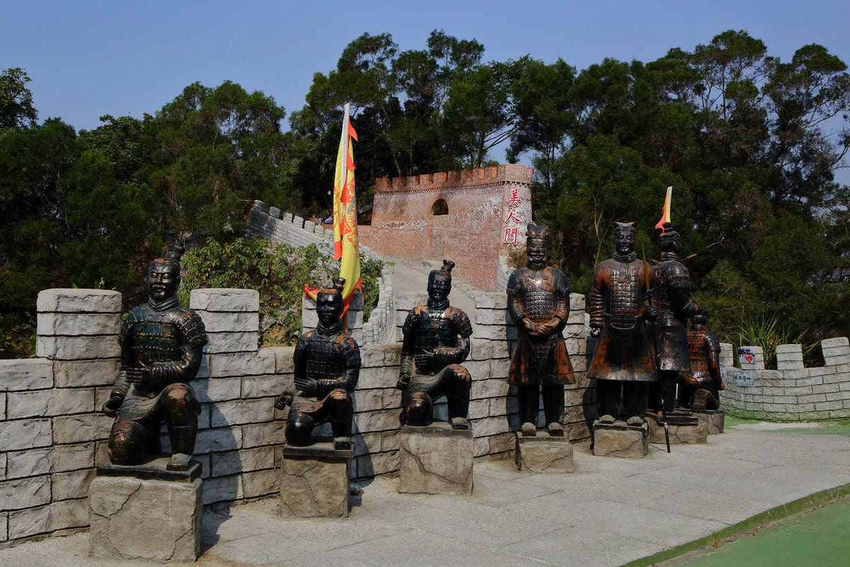 【台南景點】白河萬里長城文化主題館〜台版延禧攻略,走入戲劇夢幻場景,男女主角換你當!