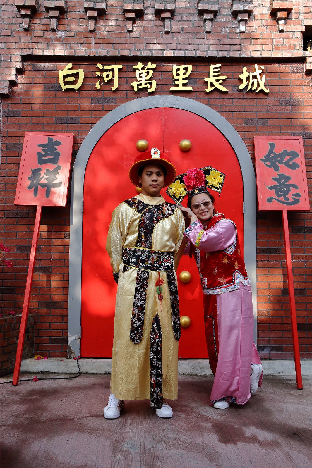 【台南景點】白河萬里長城文化主題館〜台版延禧攻略,走入戲劇夢幻場景,男女主角換你當!