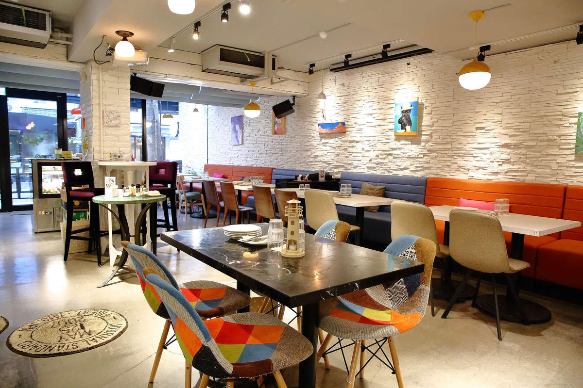 【食。台北】Gattino〜國父紀念館義式餐廳早午餐。創意義式料理挑逗味蕾,燉飯變成球,可可麵苦甜滋味