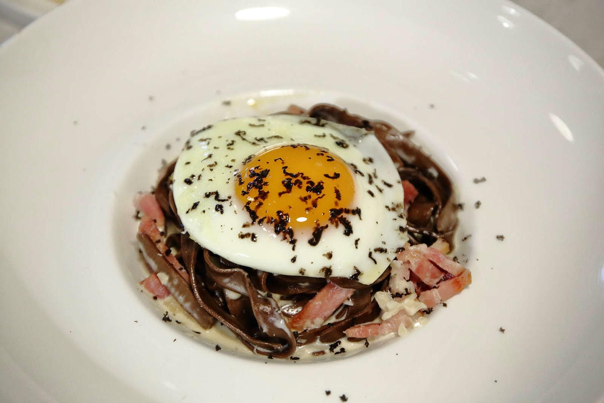 【食。台北】Gattino〜國父紀念館義式餐廳早午餐。創意義式料理挑逗味蕾,燉飯變成球,可可麵苦甜滋味