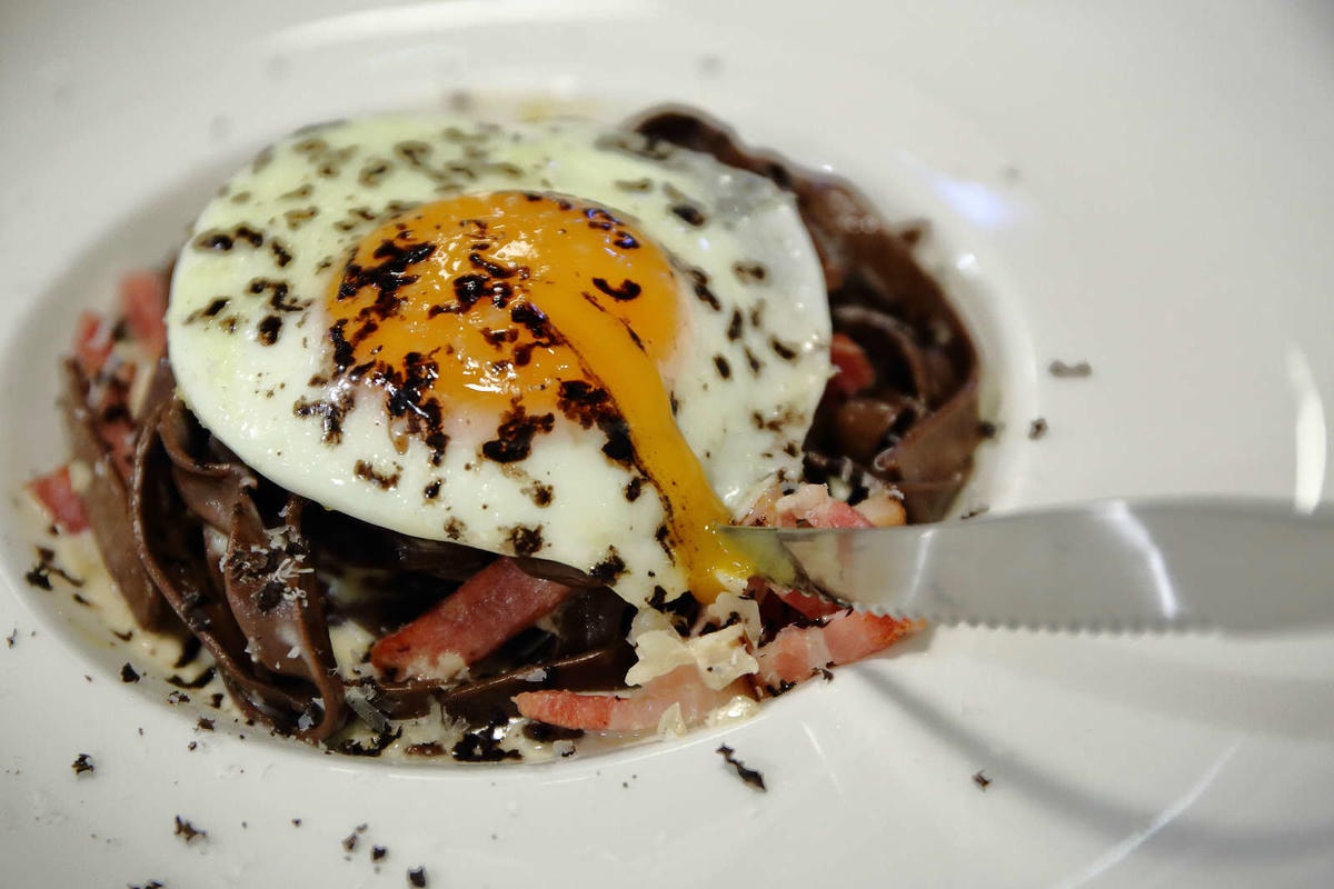 【食。台北】Gattino〜國父紀念館義式餐廳早午餐。創意義式料理挑逗味蕾,燉飯變成球,可可麵苦甜滋味