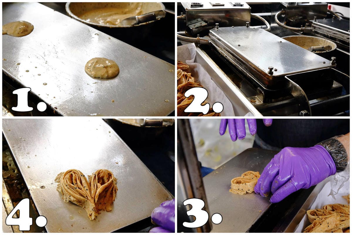 【台中新伴手禮】點點酥 美村店〜審計新村文青散步特色美食。手工蛋捲+爆米香混搭風碰出新滋味！越吃越涮嘴，完封零食控的心！