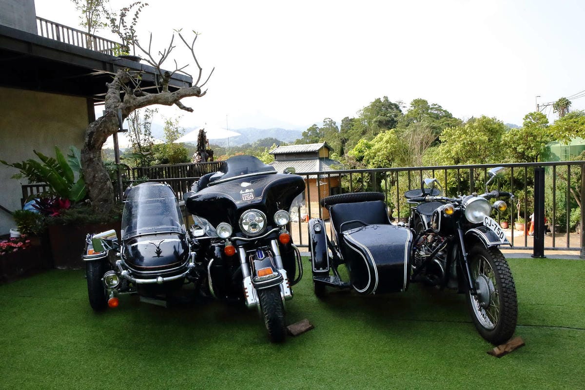 【遊。新竹】SRC北埔印象咖啡民宿〜新竹北埔特色餐廳。超狂！鋼鐵暴龍、重機、古董車大陣容現身，重機迷一定不能錯過的呀！