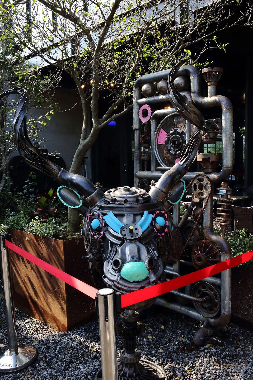 【遊。新竹】SRC北埔印象咖啡民宿〜新竹北埔特色餐廳。超狂！鋼鐵暴龍、重機、古董車大陣容現身，重機迷一定不能錯過的呀！