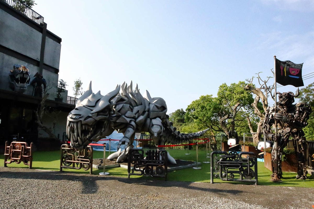 【遊。新竹】SRC北埔印象咖啡民宿〜新竹北埔特色餐廳。超狂！鋼鐵暴龍、重機、古董車大陣容現身，重機迷一定不能錯過的呀！