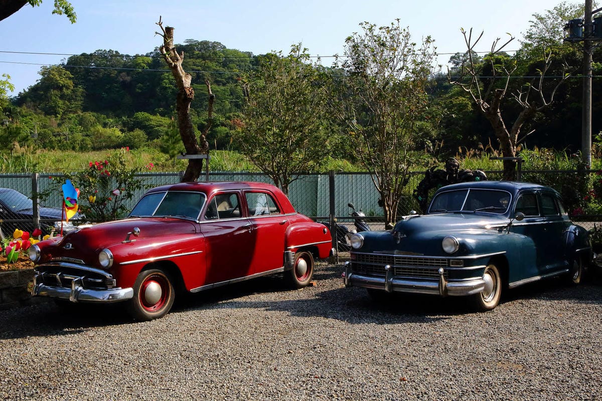 【遊。新竹】SRC北埔印象咖啡民宿〜新竹北埔特色餐廳。超狂！鋼鐵暴龍、重機、古董車大陣容現身，重機迷一定不能錯過的呀！