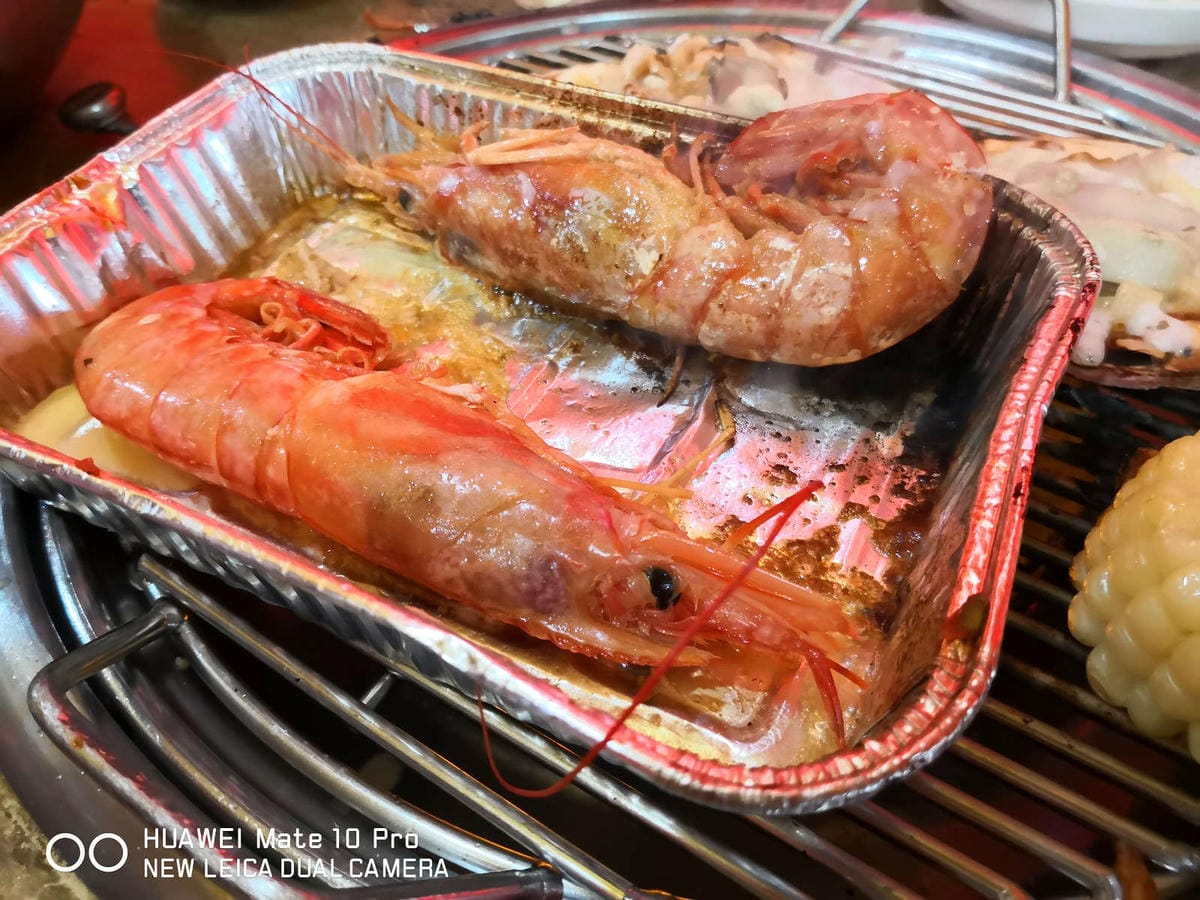 【釜山松島美食】개미집什錦烤貝大餐〜巨無霸香噴誘人烤扇貝，海鮮吃貨，錯過100%會後悔！