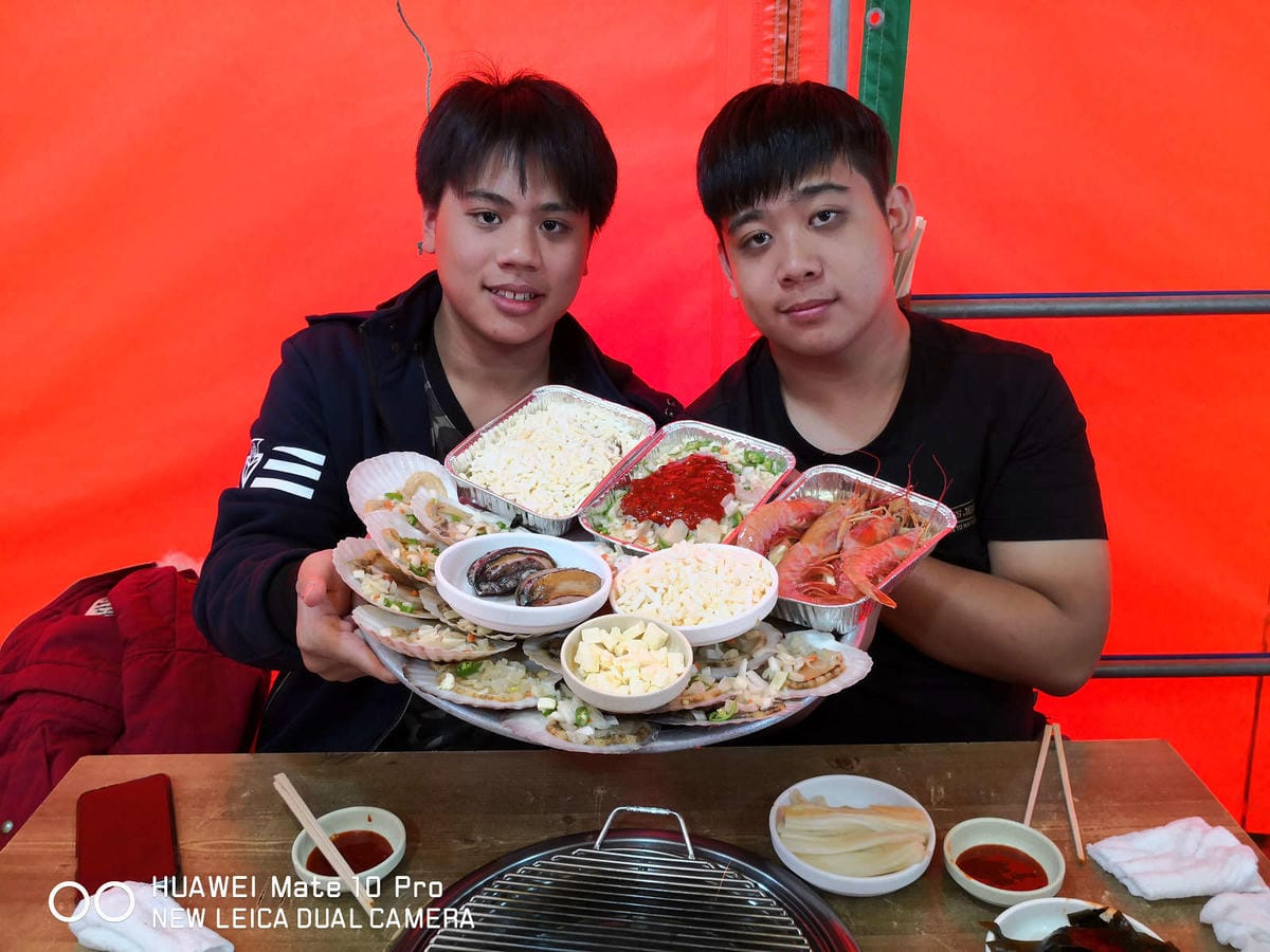 【釜山松島美食】개미집什錦烤貝大餐〜巨無霸香噴誘人烤扇貝，海鮮吃貨，錯過100%會後悔！