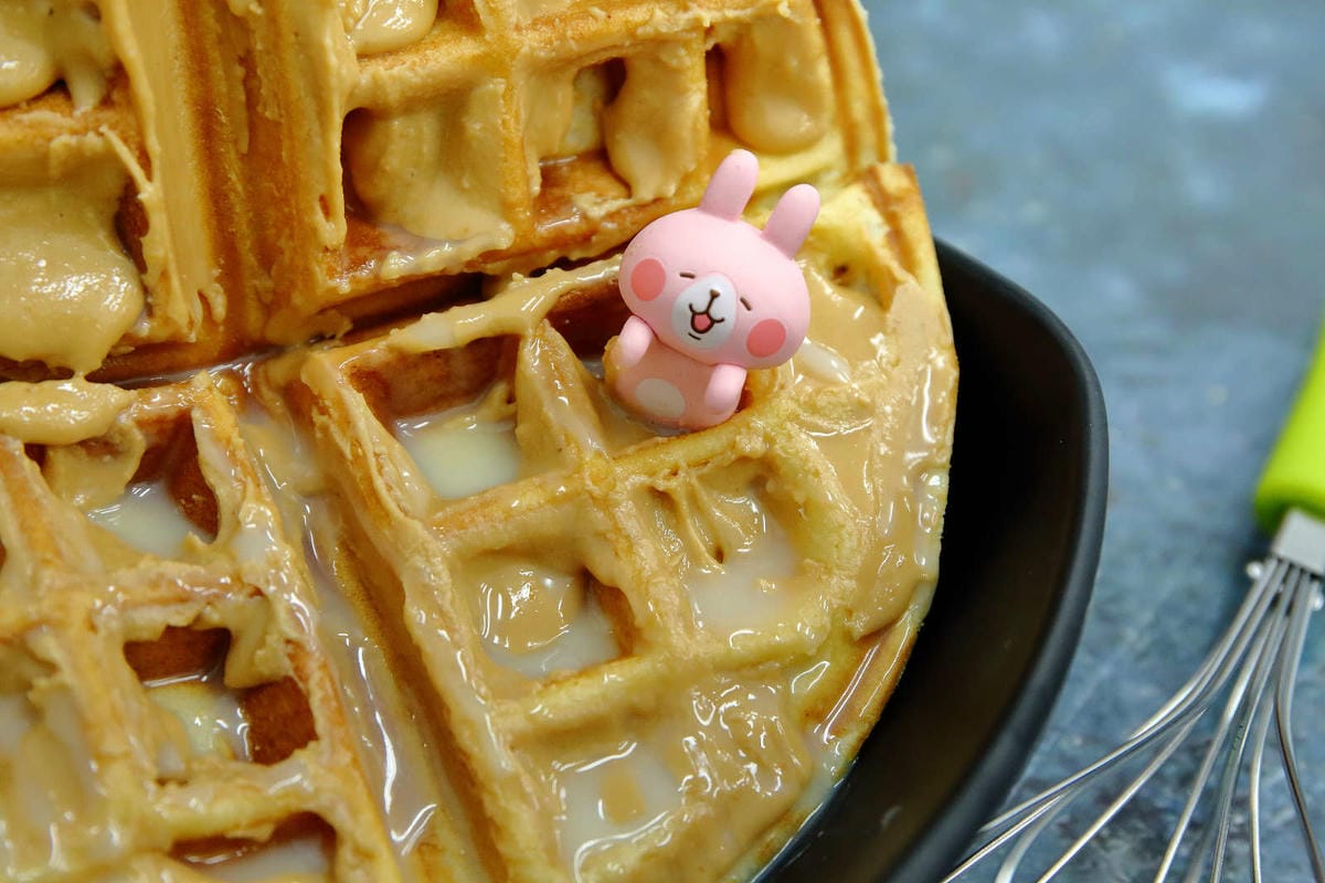 【食。平鎮】小孫號。little Sun〜巷弄小清新！涼麵+格子鬆餅，超創意美食小吃，顛覆你味覺與想像！(已歇業)