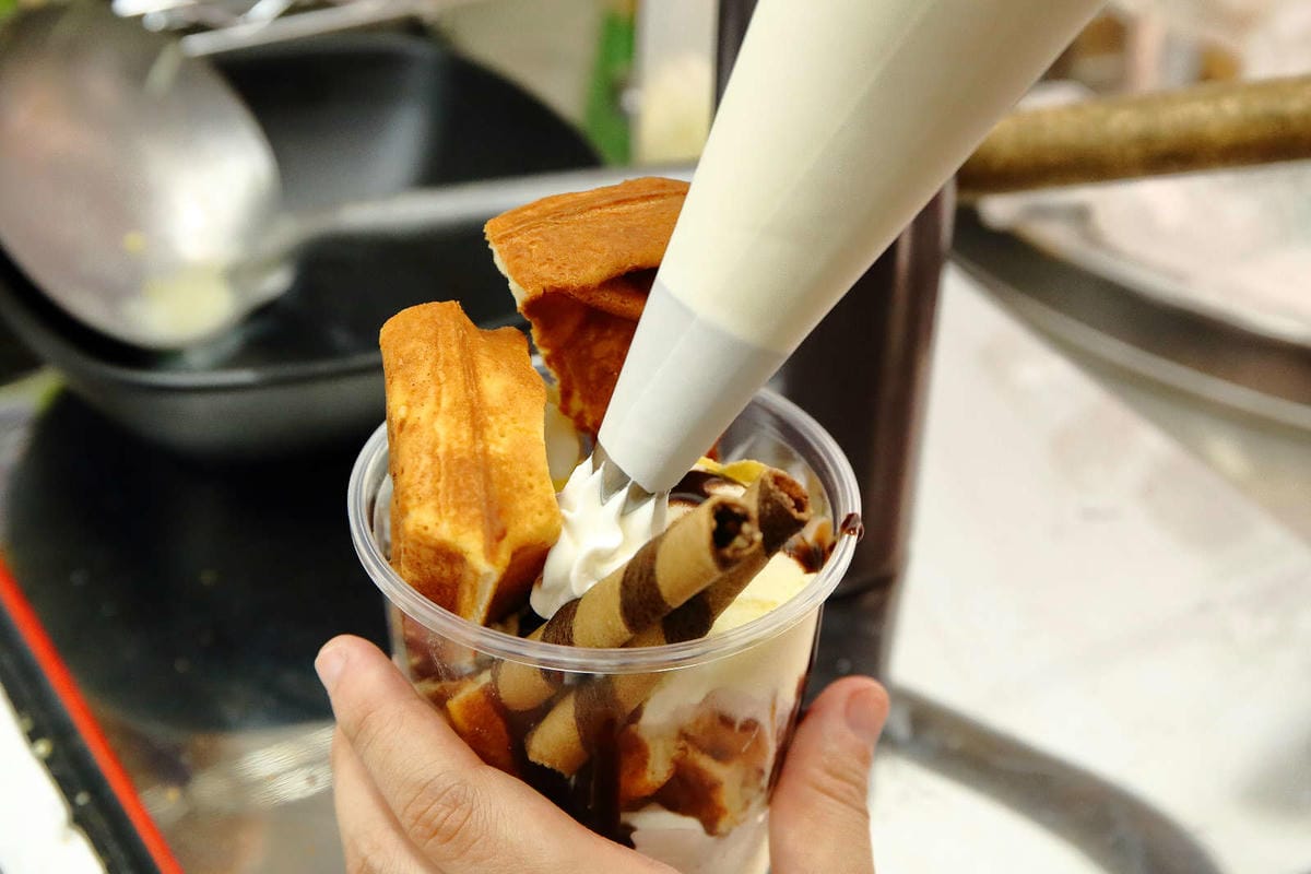 【食。平鎮】小孫號。little Sun〜巷弄小清新！涼麵+格子鬆餅，超創意美食小吃，顛覆你味覺與想像！(已歇業)