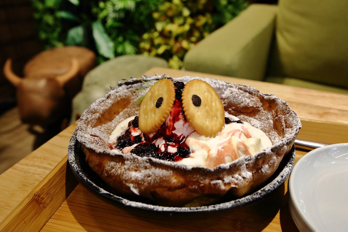 【食。台中】森林小徑-大墩店〜IG瘋打卡!當個森林系女孩!療癒喵店長坐檯陪你吃,味蕾與視覺的享受!