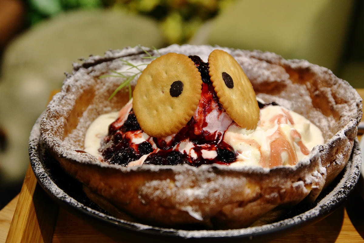 【食。台中】森林小徑-大墩店〜IG瘋打卡!當個森林系女孩!療癒喵店長坐檯陪你吃,味蕾與視覺的享受!