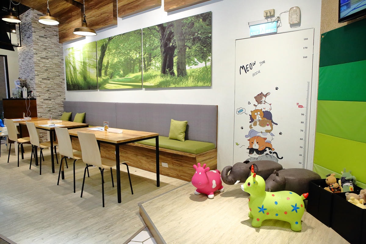 【食。台中】森林小徑-大墩店〜IG瘋打卡!當個森林系女孩!療癒喵店長坐檯陪你吃,味蕾與視覺的享受!