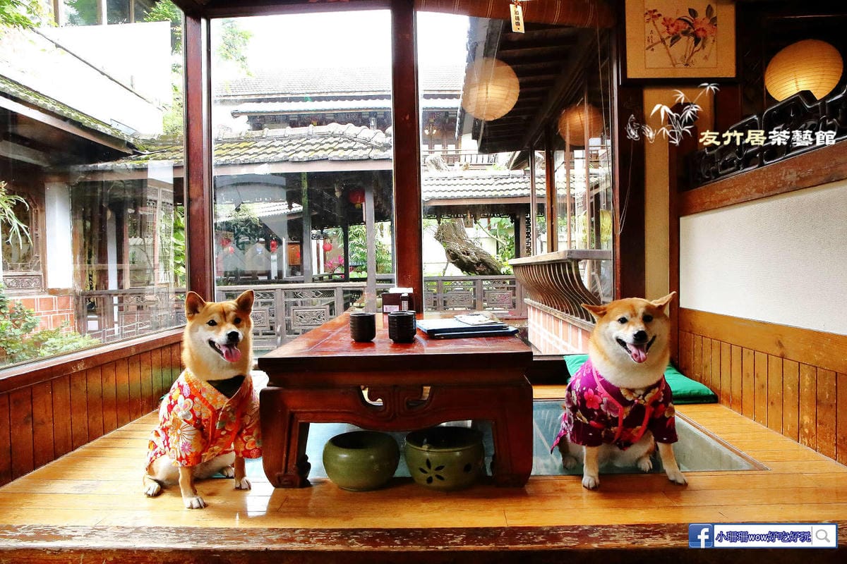 【食。中壢】友竹居茶藝館〜5、6年級生的共同回憶！中國風庭園