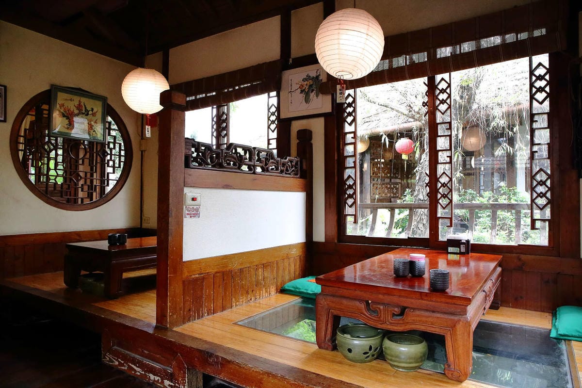 【食。中壢】友竹居茶藝館〜5、6年級生的共同回憶！中國風庭園