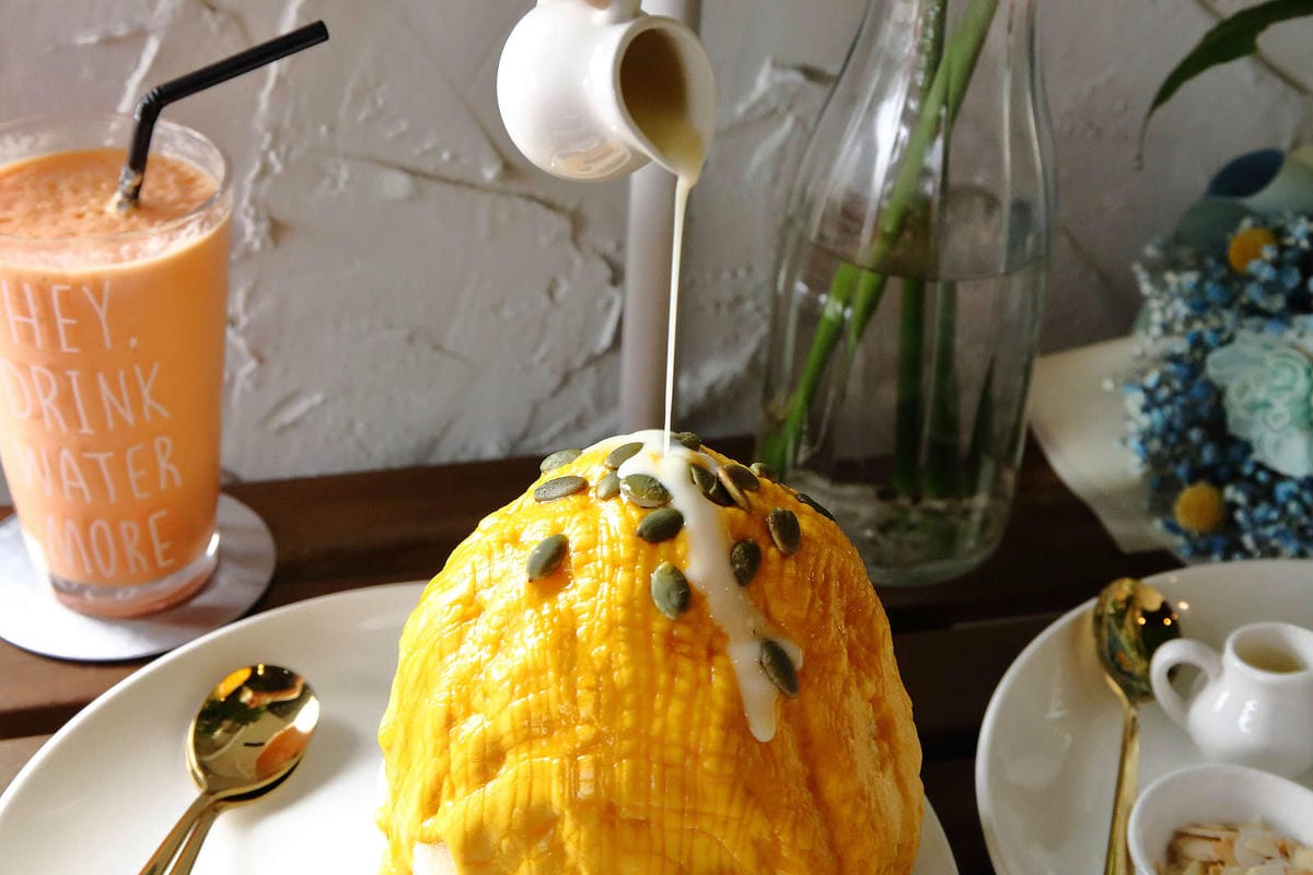 【食。中壢】花居樂花坊〜在花店吃冰？韓式冰品超吸睛，少女風格的花店好吃又好拍，人人都是網美！