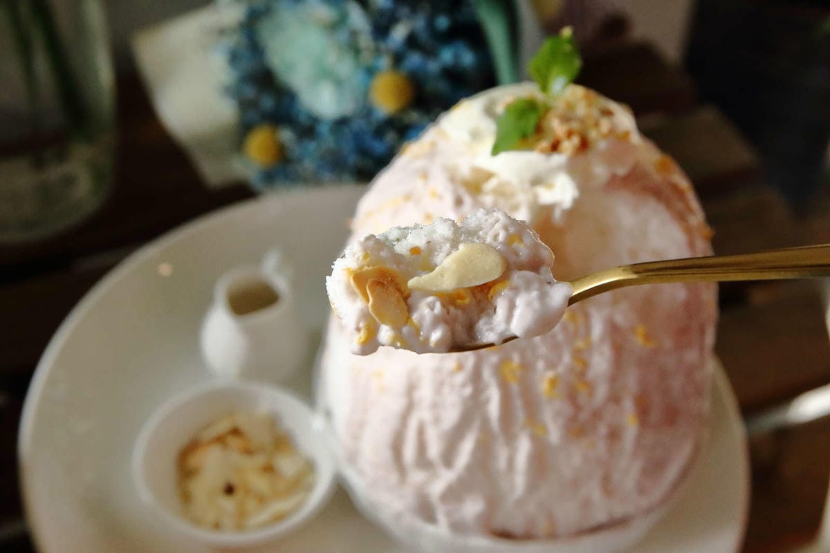 【食。中壢】花居樂花坊〜在花店吃冰？韓式冰品超吸睛，少女風格的花店好吃又好拍，人人都是網美！