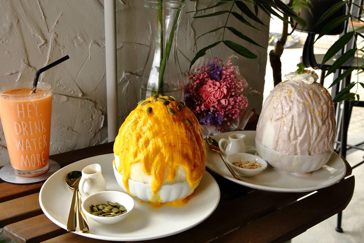 【食。中壢】花居樂花坊〜在花店吃冰？韓式冰品超吸睛，少女風格的花店好吃又好拍，人人都是網美！