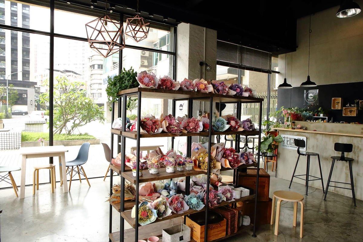 【食。中壢】花居樂花坊〜在花店吃冰？韓式冰品超吸睛，少女風格的花店好吃又好拍，人人都是網美！