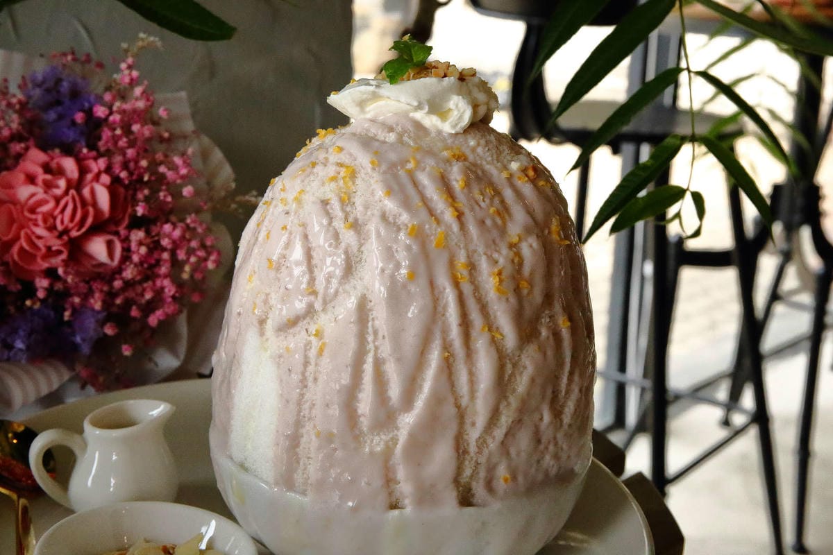 【食。中壢】花居樂花坊〜在花店吃冰？韓式冰品超吸睛，少女風格的花店好吃又好拍，人人都是網美！