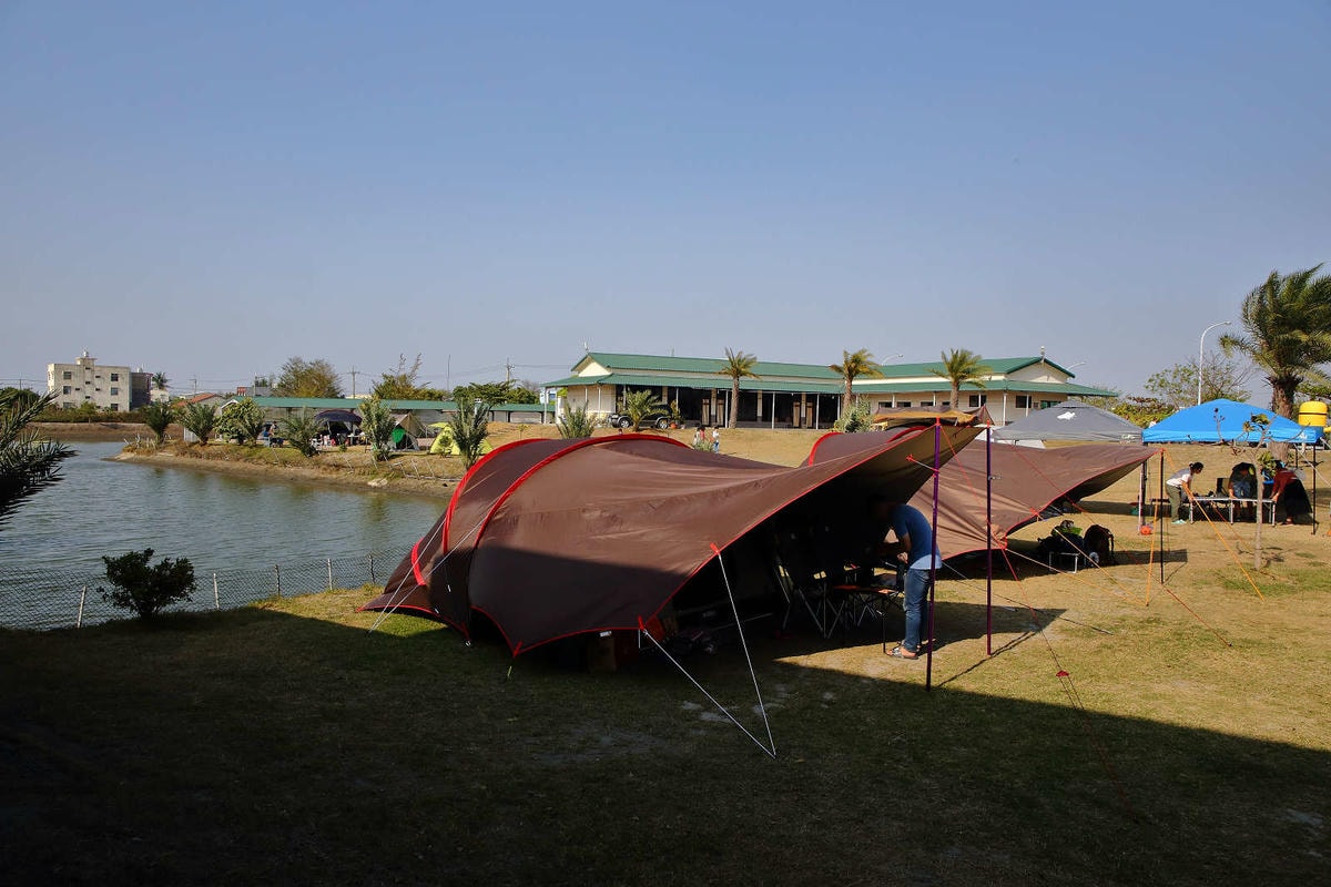 【宿。台南】四草舟屋〜台南寵物友善民宿,露營、划獨木舟、釣魚,帶著毛小孩來去住一晚!