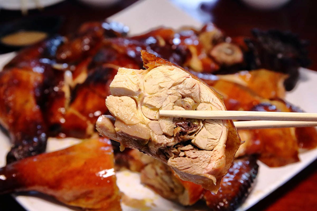 【食。宜蘭】宜蘭蘆花雞料理餐廳～烤雞，乾爽脆皮的雞來了！