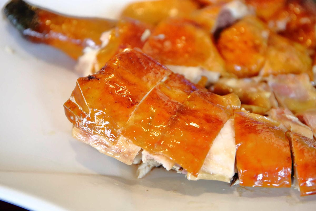 【食。宜蘭】宜蘭蘆花雞料理餐廳～烤雞，乾爽脆皮的雞來了！