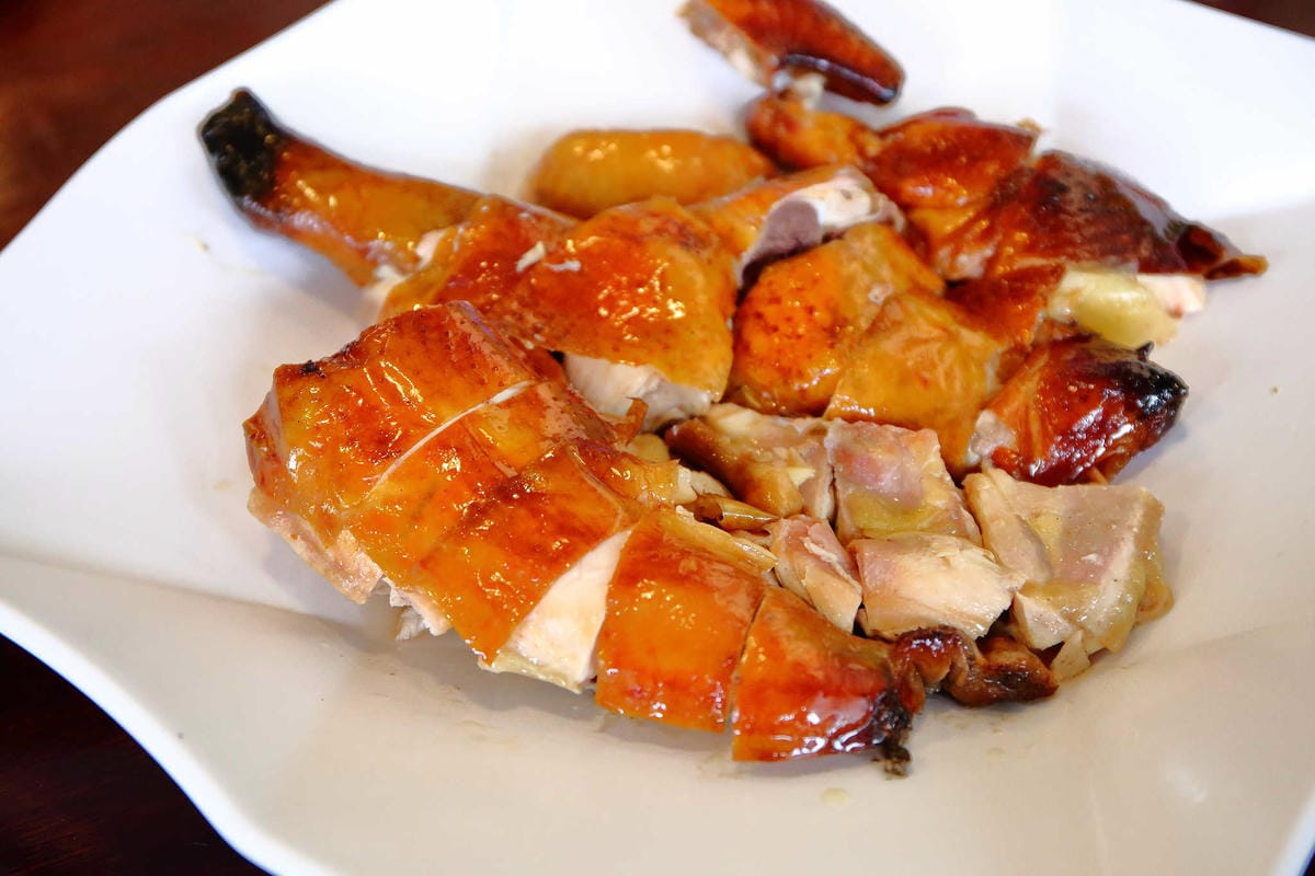 【食。宜蘭】宜蘭蘆花雞料理餐廳～烤雞，乾爽脆皮的雞來了！