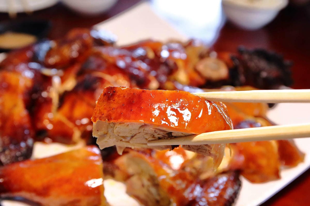 【食。宜蘭】宜蘭蘆花雞料理餐廳～烤雞，乾爽脆皮的雞來了！