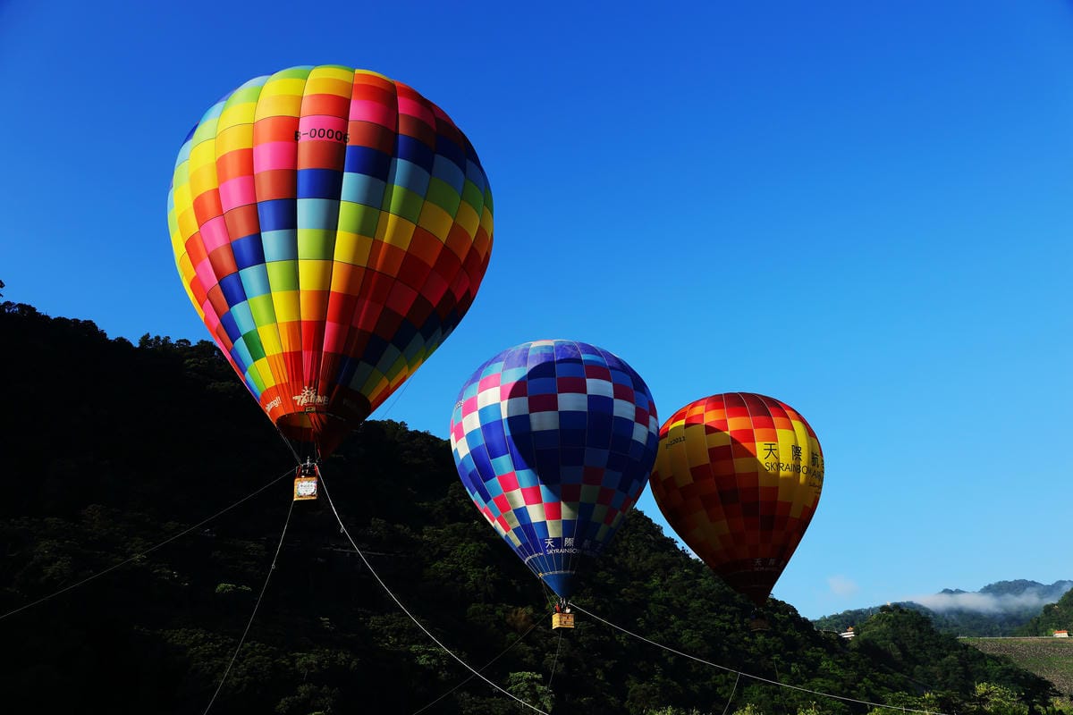 【遊。桃園】2019桃園石門熱氣球嘉年華。今夏第一發～石門水庫熱氣球又來惹！